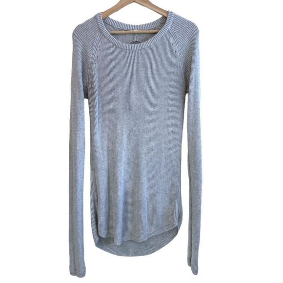 Lululemon Cabin Yogi Sweater Heather Grey - Picture 3 of 11